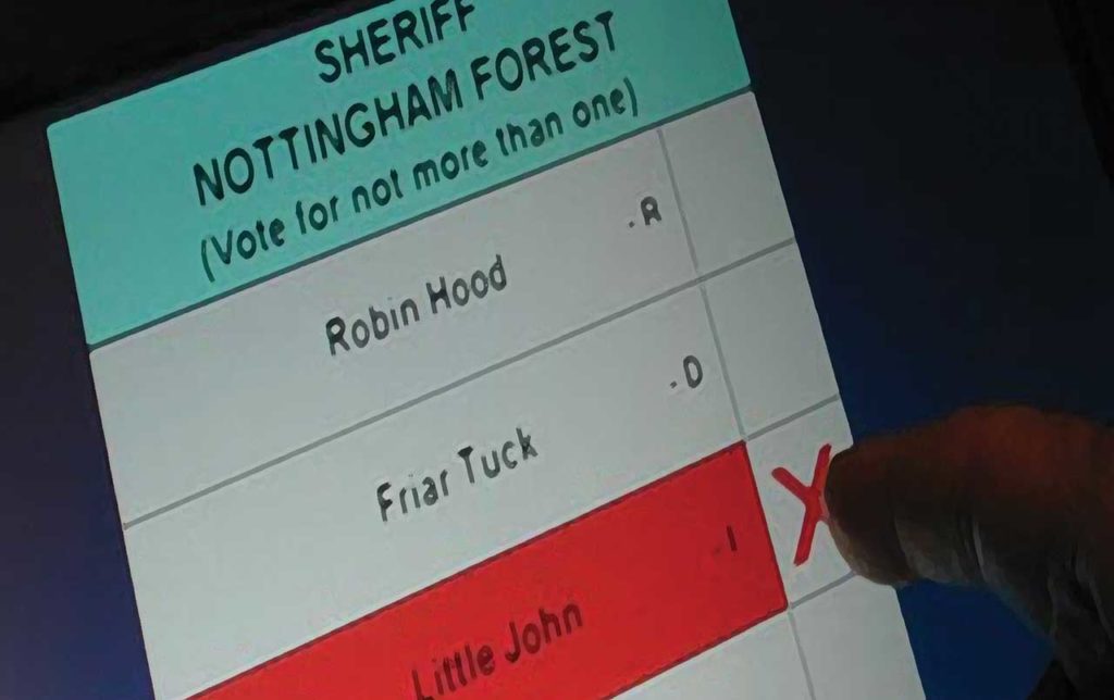 Electoral Reform: paper and pen beat bits and bytes
