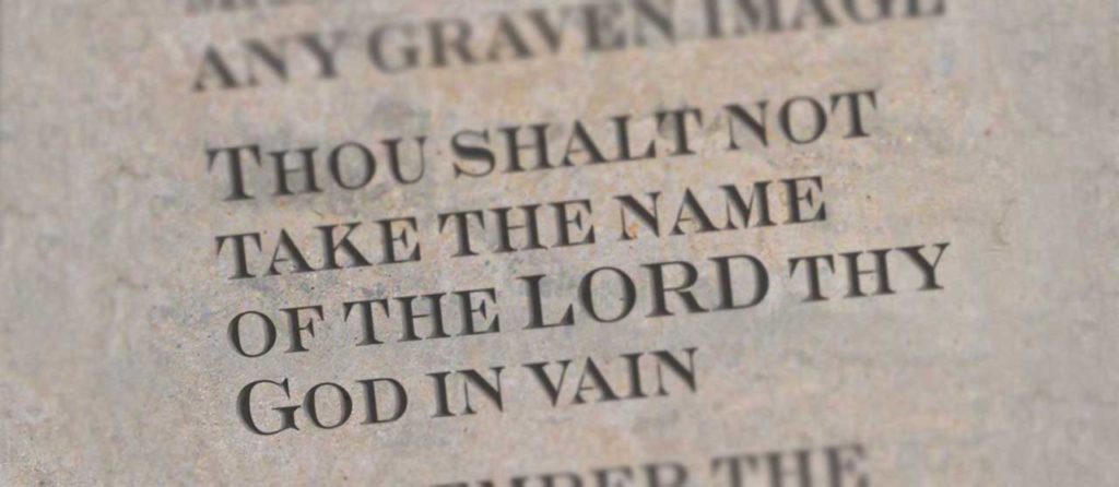Honoring God’s name in Christian fiction