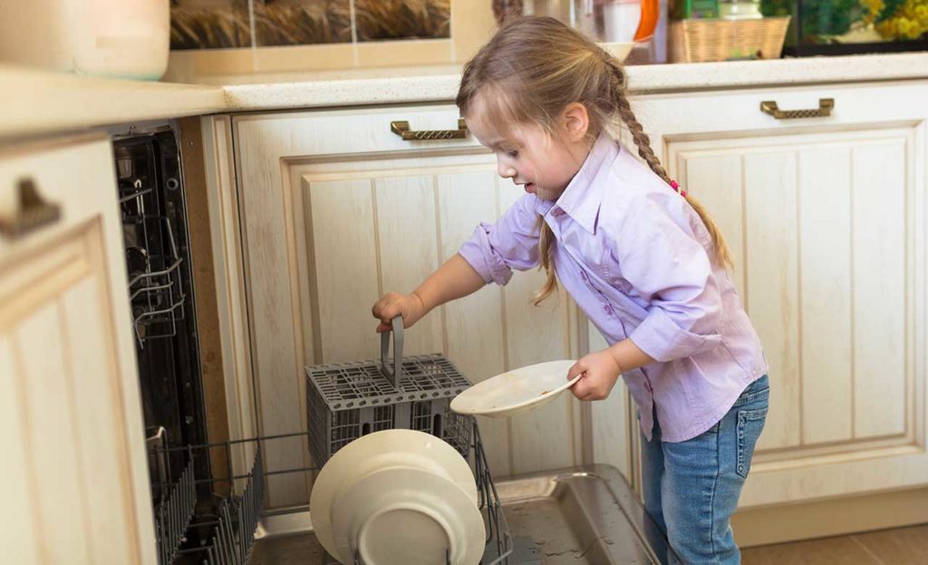 Chores are good for our kids, and the earlier the better