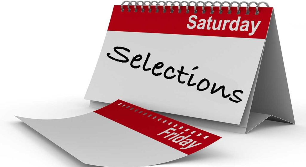 Saturday Selections – March 31, 2018
