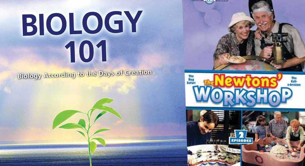 Two DVD series teach Science the way kids love to learn it . . . and from a six-day perspective