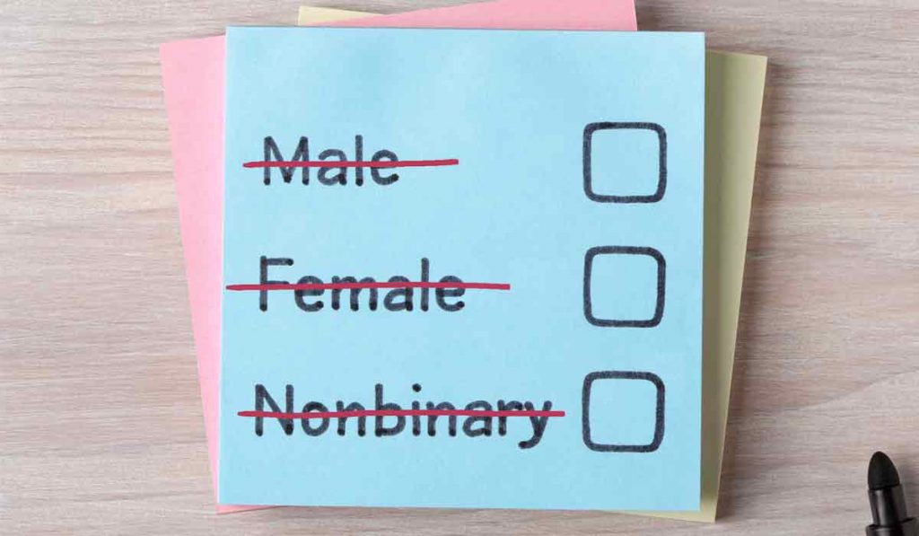 “Non-binary” fellow takes on feminist law