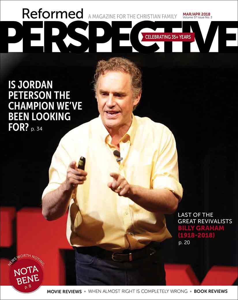Front cover of the March April 2018 issue