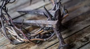 nails and crown of thorns