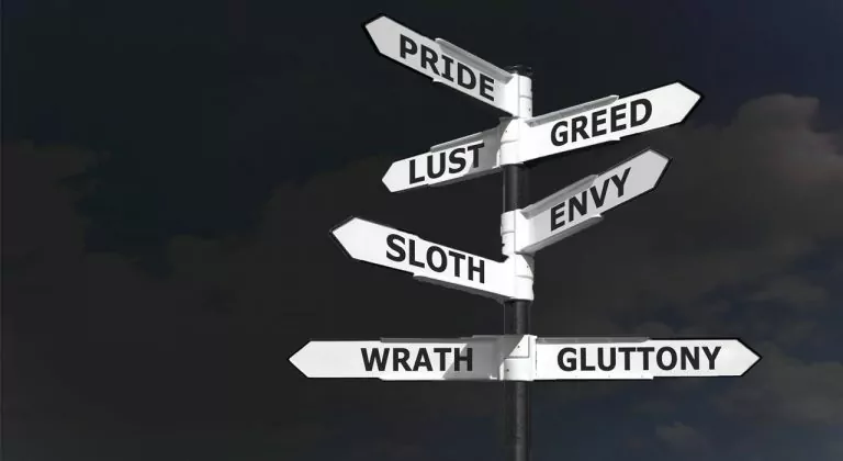 The seven deadly sins