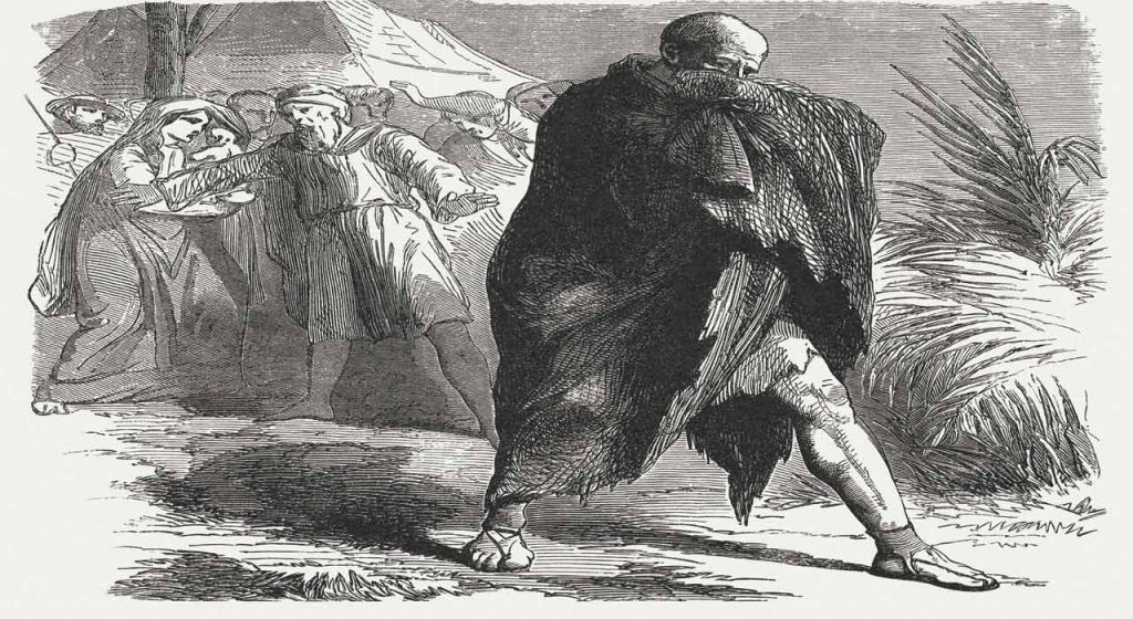 Friday July 13 – Jesus cleanses a leper: “I will; be clean!”