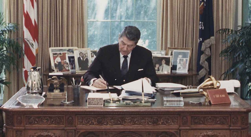Reagan’s challenge to his dying atheist father-in-law