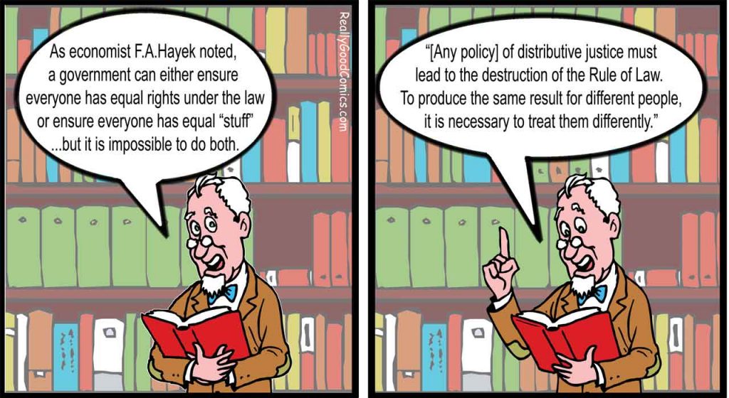 On achieving equality…