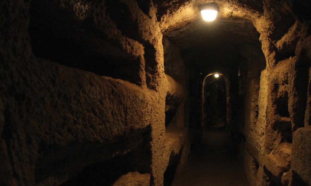 Rome’s Catacombs art was created to encourage fellow Christians ...