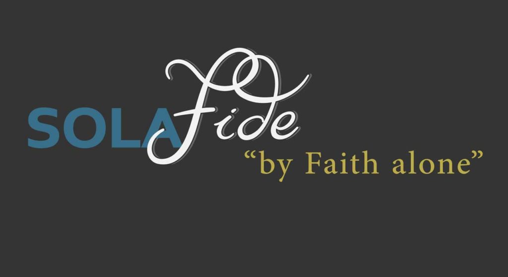 November 12 – Faith alone