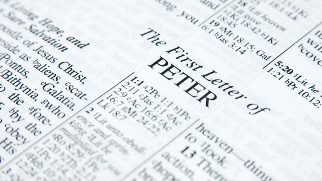 April 15 – A trusting Peter