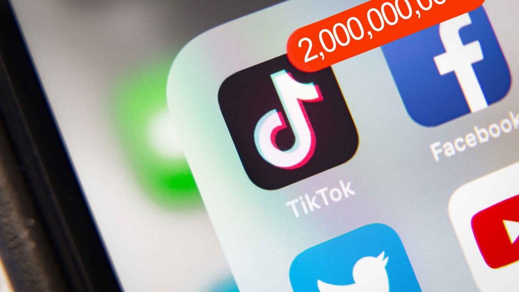 TikTok passes 2 billion downloads