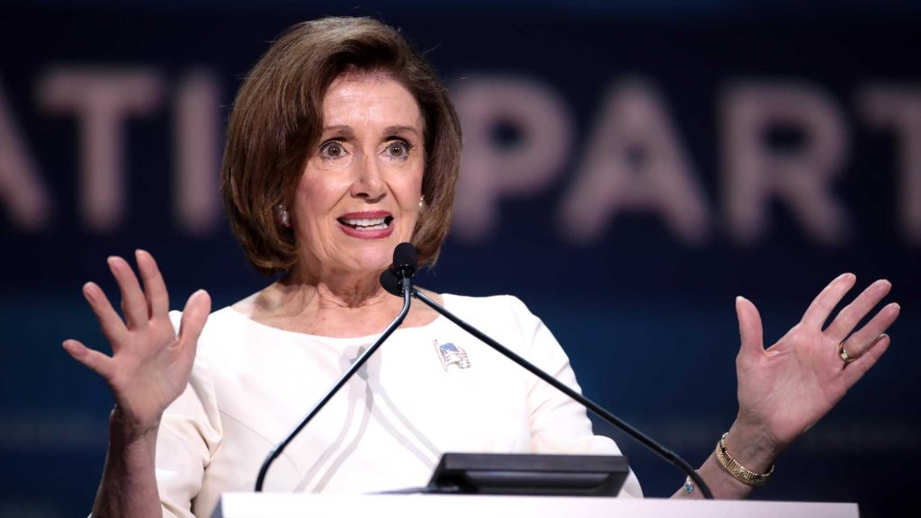Nancy Pelosi steals communion