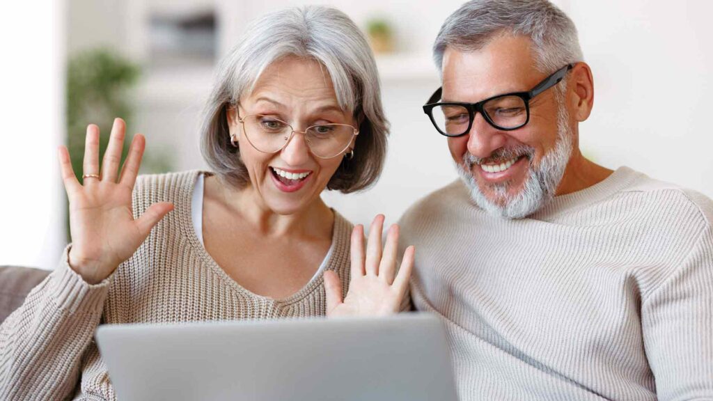 Keeping in touch with the grands