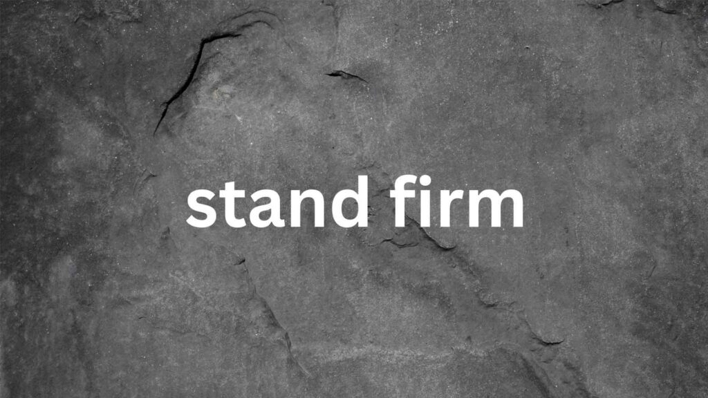 March 25 Preparing by standing firm Reformed Perspective