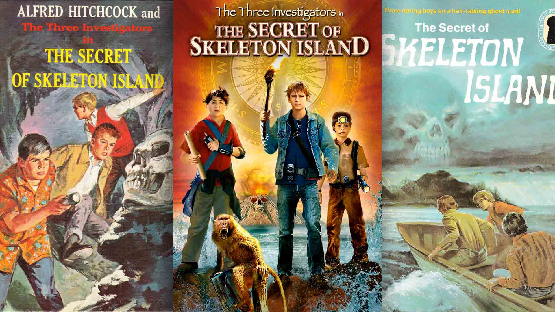 The Three Investigators in The Secret of Skeleton Island