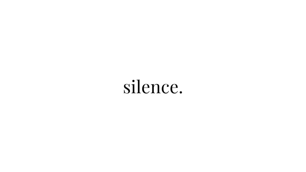 August 19 – Let all the earth keep silent