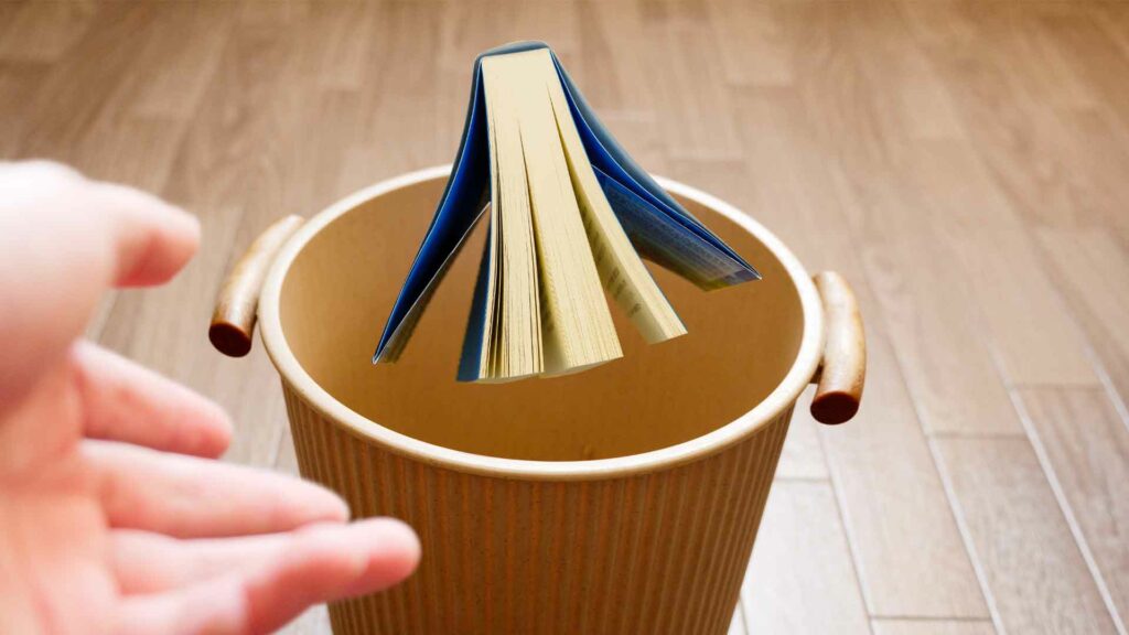 A new twist on book-banning