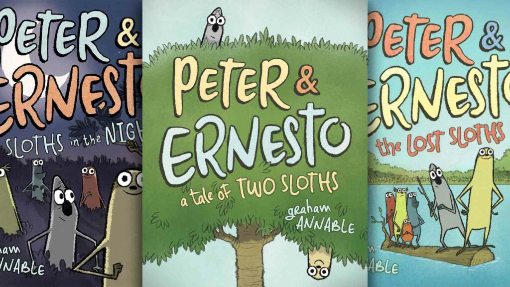 Peter and Ernesto: A tale of two sloths (3 books)