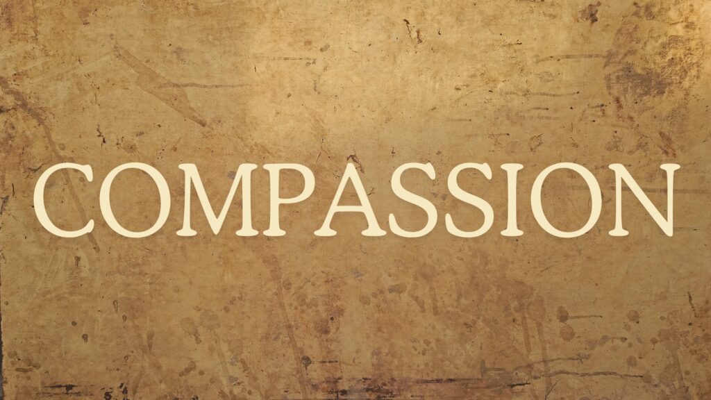 March 12 – Christ’s compassion 