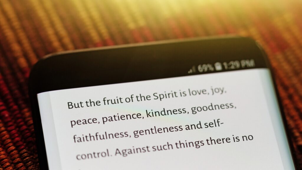 April 11 – The fruit of the Holy Spirit