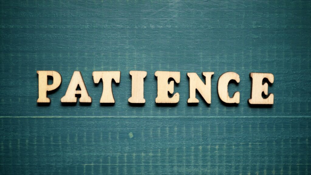 April 20 – The fruit of the Spirit – Patience