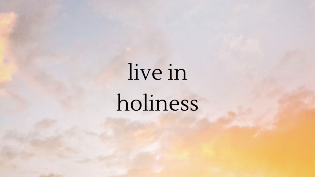 May 26 – “What sort of people ought you to be?”