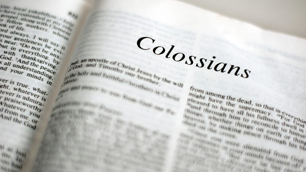 August 1 – Introduction to the book of Colossians