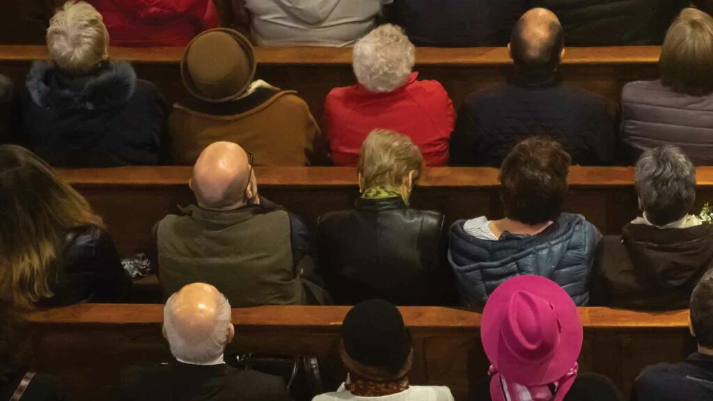 A funeral is a community event