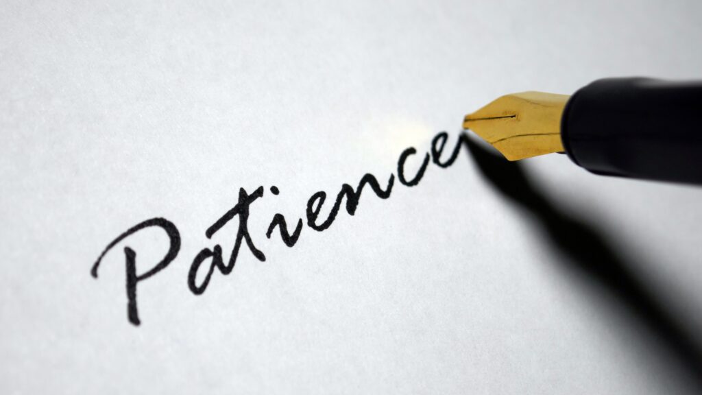 September 5 – Love is patient 