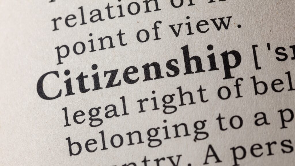 September 23 – Citizenship