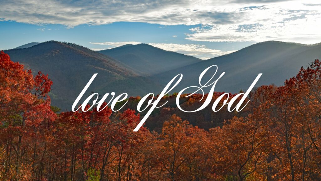 September 29 – The love of Christ