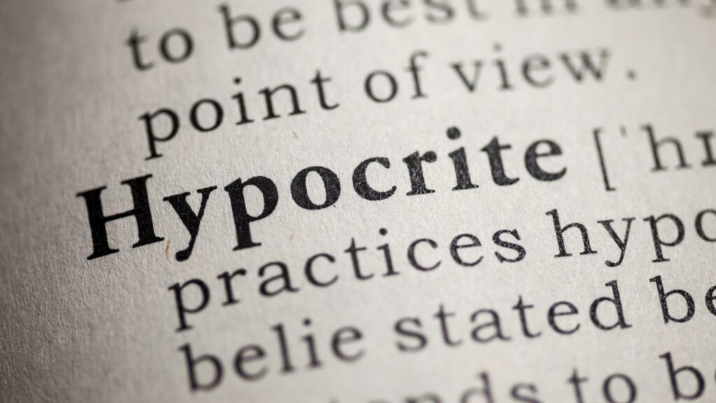October 11 – Everyone is a hypocrite