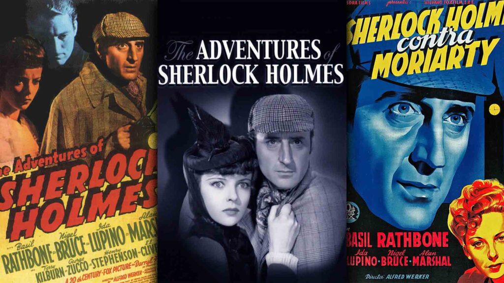 Basil Rathbone’s classic 14-film (1939-1946) go as Sherlock Holmes