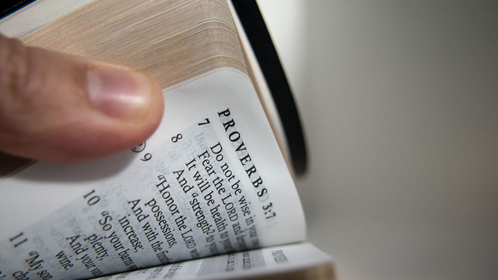 Proverbs: a different sort of devotional