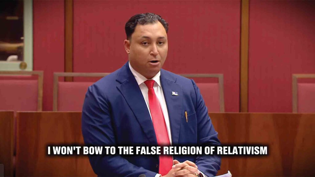 Aussie senator shows us how to do it… and how not to do it