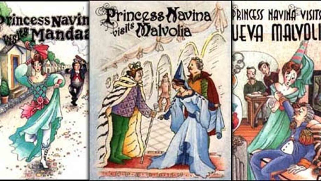 Princess Navina visits Malvolia