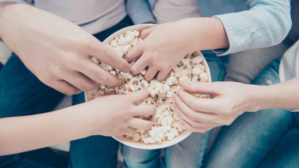 Can I watch a movie during my screen-fast?