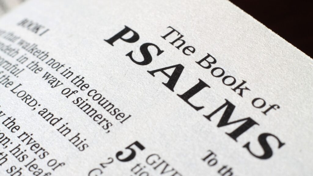 August 31 – Trust the psalms of God